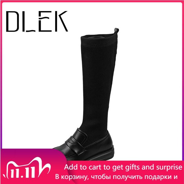 boots long mid-calf women shoes round toe woven slip-on mesh lining rubber sole black elegant high ladies
boots long mid-calf women shoes round toe woven slip-on mesh lining rubber sole black elegant high ladies