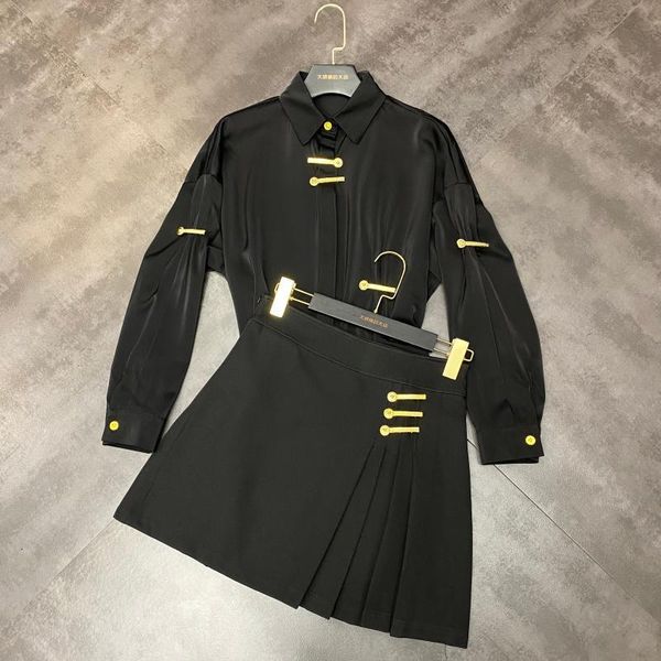 2020 in new celebrity spring of the metal silk shirt pin skirt suits and woman's temperament v5t9, White
2020 in new celebrity spring of the metal silk shirt pin skirt suits and woman's temperament v5t9, White