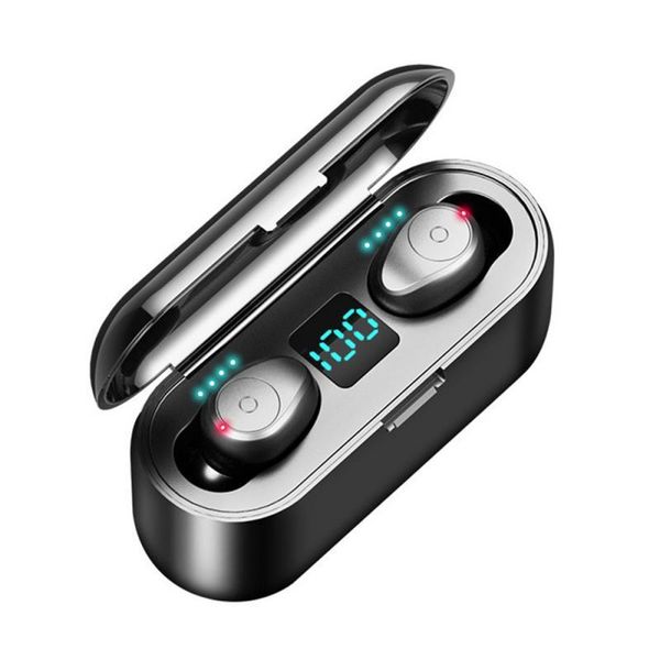5.0 large battery compartment, charging treasure with microphone bluetooth headset
5.0 large battery compartment, charging treasure with microphone bluetooth headset