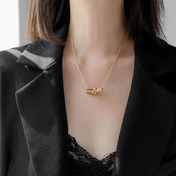 chokers personality retro choker necklace for women christmas gift paperclip chain stainless steel female never fade, Golden;silver
chokers personality retro choker necklace for women christmas gift paperclip chain stainless steel female never fade, Golden;silver
