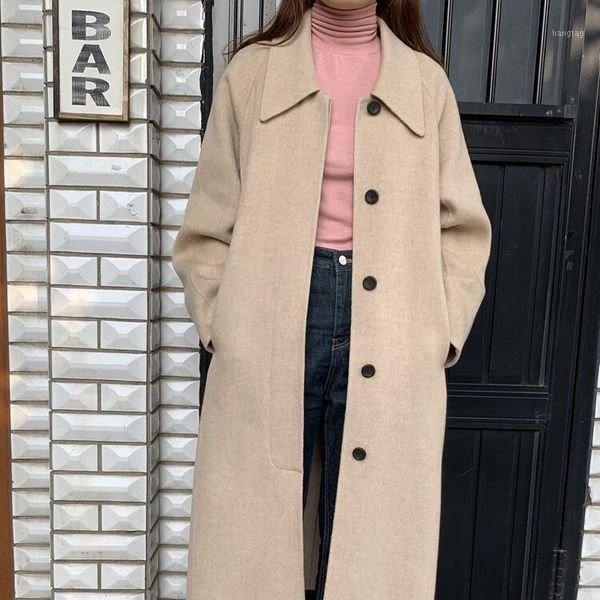 new winter coat women oversize fashion cashmere wool outerwear female long thickening warm woolen overcoat womens trench coats1, Black
new winter coat women oversize fashion cashmere wool outerwear female long thickening warm woolen overcoat womens trench coats1, Black