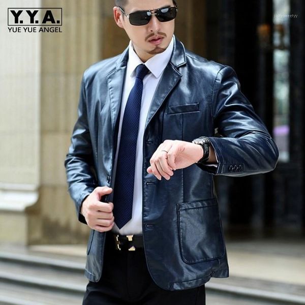 men's fur & faux plus size 7xl mens business pu leather blazer jacket single breasted lapel collar slim fit outwear coats1, Black
men's fur & faux plus size 7xl mens business pu leather blazer jacket single breasted lapel collar slim fit outwear coats1, Black