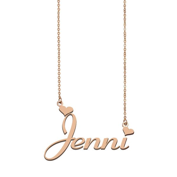 jenni name necklaces pendant custom personalized for women girls children friends mothers gifts 18k gold plated stainless steel, Silver
jenni name necklaces pendant custom personalized for women girls children friends mothers gifts 18k gold plated stainless steel, Silver