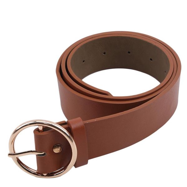 simple circle pin buckles belts fashion women belt harajuku punk belt big round buckle jeans wild belts for women, Black;brown
simple circle pin buckles belts fashion women belt harajuku punk belt big round buckle jeans wild belts for women, Black;brown