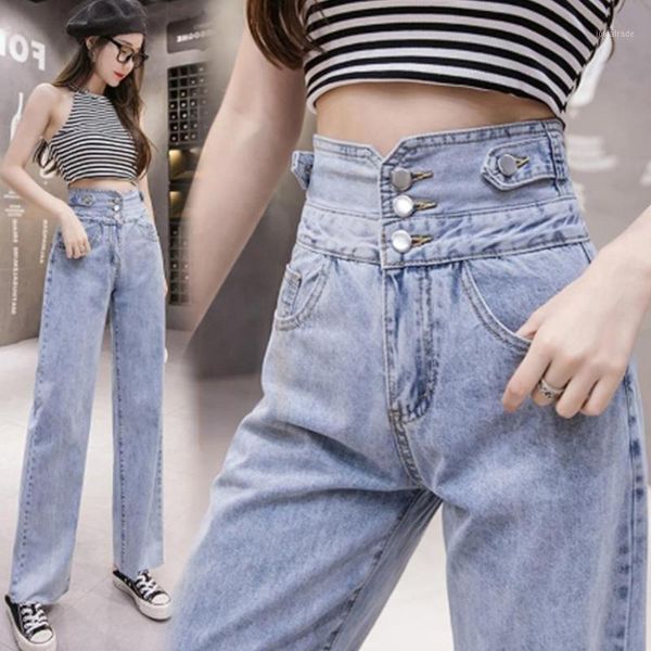 women's jeans spring for women blue loose vintage female fashion high waist streetwear leisure denim straight pants trousers1
women's jeans spring for women blue loose vintage female fashion high waist streetwear leisure denim straight pants trousers1