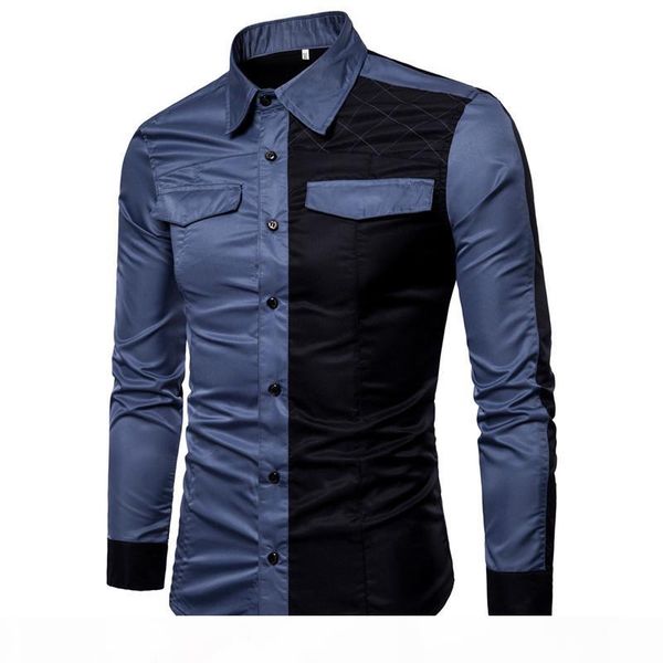 vetement homme 2019 fashion casual men shirt short sleeve slim fit shirt camisa masculina turn down collar mens button shirts, White;black
vetement homme 2019 fashion casual men shirt short sleeve slim fit shirt camisa masculina turn down collar mens button shirts, White;black