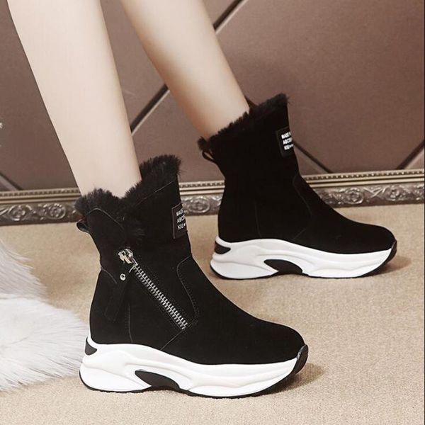 boots snow women shoes woman fashion ankle slope fur warm short 2021 winter d605, Black
boots snow women shoes woman fashion ankle slope fur warm short 2021 winter d605, Black