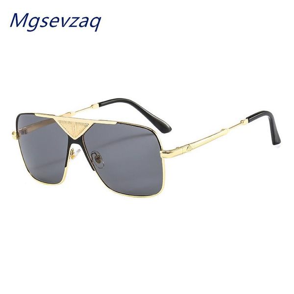 new mesh decorative metal trend men's sunglasses fashion vintage luxury temperament colorful square sun glasses, White;black
new mesh decorative metal trend men's sunglasses fashion vintage luxury temperament colorful square sun glasses, White;black