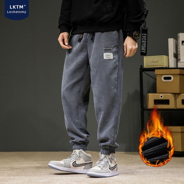 lktm мужская # модная вельверов штаны мужские плюшевые утолщенные свободные ноги теплые повседневные брюки, Black
lktm мужская # модная вельверов штаны мужские плюшевые утолщенные свободные ноги теплые повседневные брюки, Black