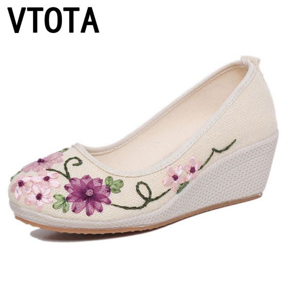 vtota high heels flower shoes woman retro breathable slip on cotton fabric casual women shoes waterproof zapatos mujer b70 y200702, Black
vtota high heels flower shoes woman retro breathable slip on cotton fabric casual women shoes waterproof zapatos mujer b70 y200702, Black