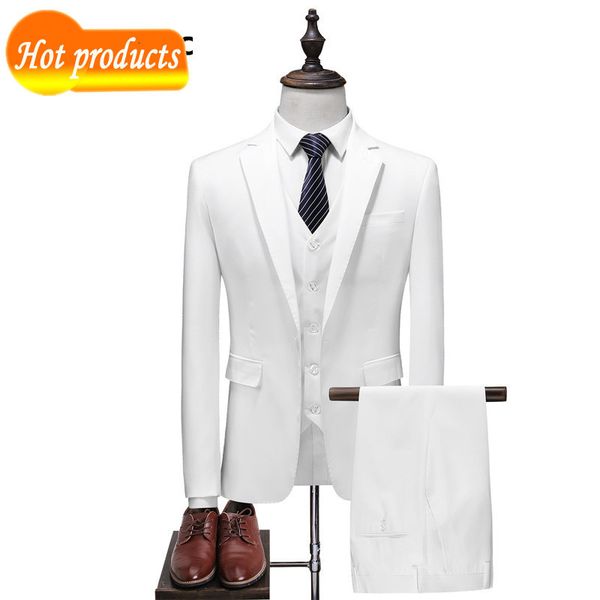 2021 Men Blue and Black Classic Occasional Business Suit Masculine Men's Suits (jacket Collection XL6M, White;black
2021 Men Blue and Black Classic Occasional Business Suit Masculine Men's Suits (jacket Collection XL6M, White;black