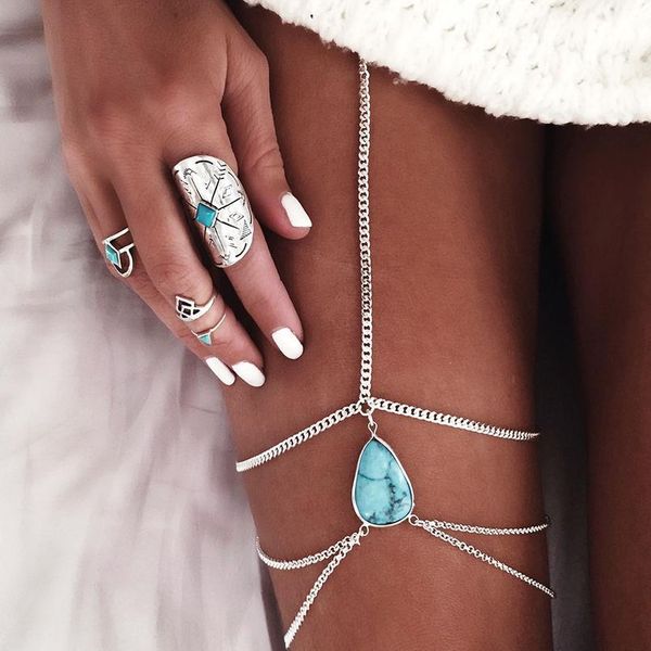 leg bracelet cheville femme enkelbandje bohemian anklet barefoot sandals beach anklets for women leg chains qylwki, Red;blue
leg bracelet cheville femme enkelbandje bohemian anklet barefoot sandals beach anklets for women leg chains qylwki, Red;blue