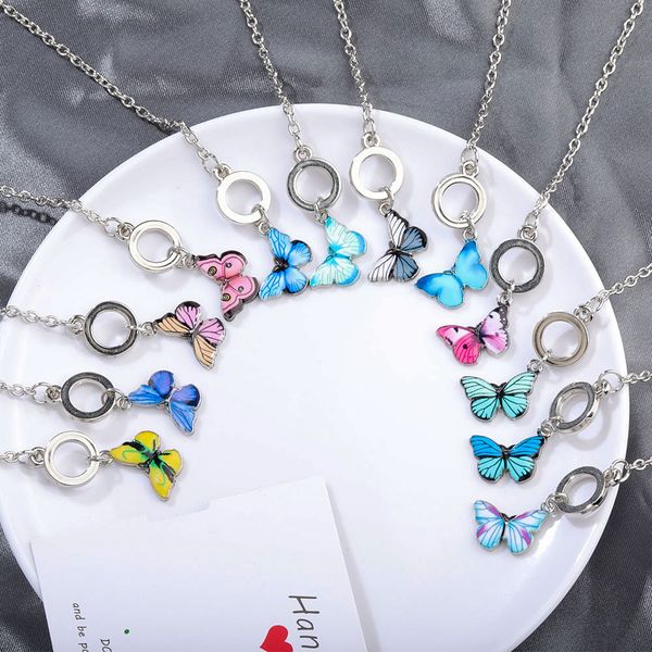 colorful butterfly bracelet link chain with toggle clasp and closure for women men fashion bracelets jewelry making girls gift, Black
colorful butterfly bracelet link chain with toggle clasp and closure for women men fashion bracelets jewelry making girls gift, Black