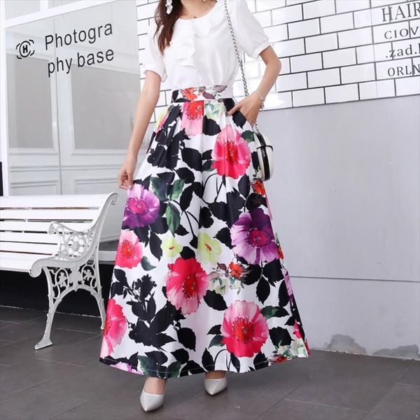 summer plus size skirts womens high waisted pocket long skirt vintage floral chic maxi skirt big swing 2020 jupe longue femme, Black
summer plus size skirts womens high waisted pocket long skirt vintage floral chic maxi skirt big swing 2020 jupe longue femme, Black
