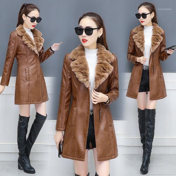 faux leather jackets women winter new fashion ladies leather plus velvet thick coat slim fur collar stitching pu jacket1, Black
faux leather jackets women winter new fashion ladies leather plus velvet thick coat slim fur collar stitching pu jacket1, Black