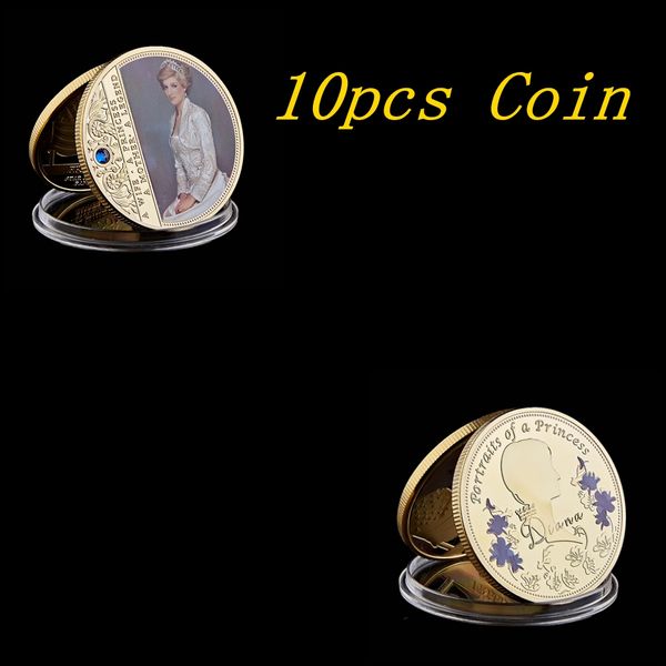 10pcs collectible british diana princess craft rose with diamond last rose professional gold plated commemorative token coin
10pcs collectible british diana princess craft rose with diamond last rose professional gold plated commemorative token coin