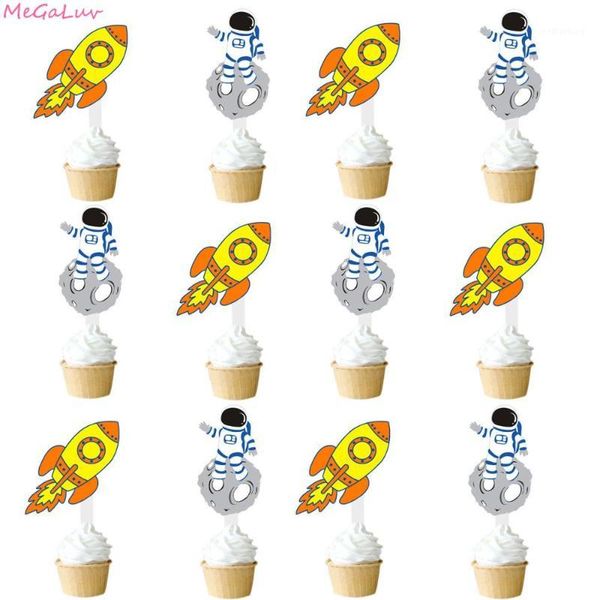 other festive & party supplies outer space theme decoration astronaut rocket cake er birthday cupcake flag dessert table decor tag1
other festive & party supplies outer space theme decoration astronaut rocket cake er birthday cupcake flag dessert table decor tag1