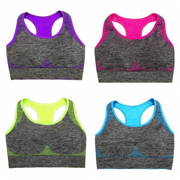 yoga women fitness stretch workout running tank racerback sports bra padded outdoor seamless bra, White;black
yoga women fitness stretch workout running tank racerback sports bra padded outdoor seamless bra, White;black