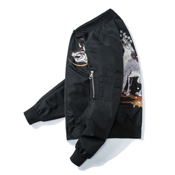 2021 the new man ma-1 jacket harajuku wolf embroidered fashion casual streetwear baseball hip hop design yokosuka jackets pprw, Black;brown
2021 the new man ma-1 jacket harajuku wolf embroidered fashion casual streetwear baseball hip hop design yokosuka jackets pprw, Black;brown