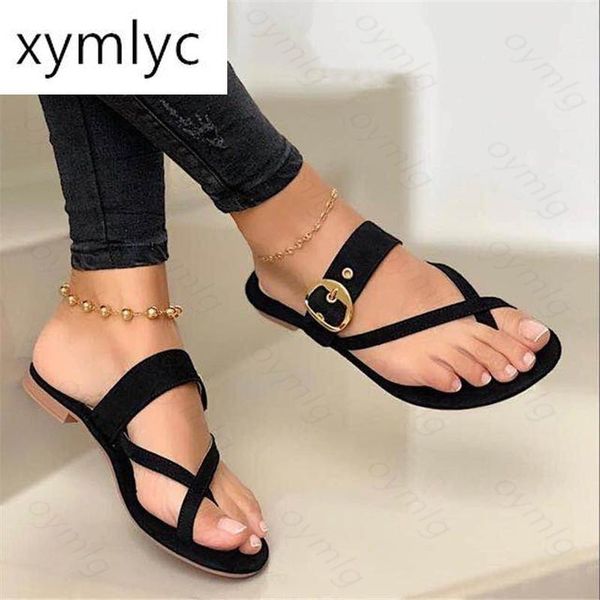 slippers 2021 women summer fashion buckle flip flops solid shoes casual flats beach ladies plus size, Black
slippers 2021 women summer fashion buckle flip flops solid shoes casual flats beach ladies plus size, Black