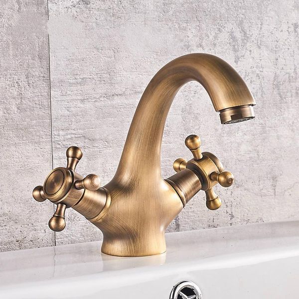 solid brass bronze double handle control and cold water antique faucet kitchen bathroom basin mixer tap antique hardwear
solid brass bronze double handle control and cold water antique faucet kitchen bathroom basin mixer tap antique hardwear