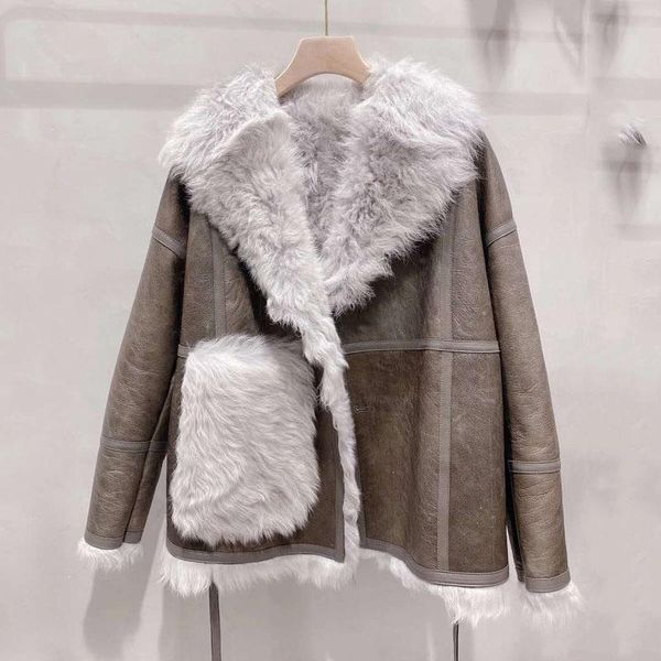 зимняя одежда женщины imported тоскана овцы меха повседневный genuine lamb шерсти куртки износ с обеих сторон blet толстые теплые шинели, Black
зимняя одежда женщины imported тоскана овцы меха повседневный genuine lamb шерсти куртки износ с обеих сторон blet толстые теплые шинели, Black