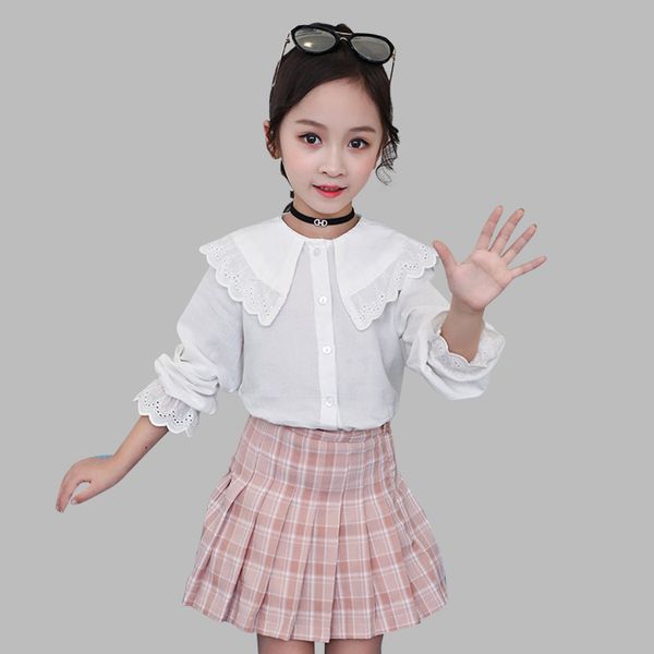 solid white blouse full length school shirts for spring autumn girls tank 6 8 10 12 14 year y200704, White;black
solid white blouse full length school shirts for spring autumn girls tank 6 8 10 12 14 year y200704, White;black