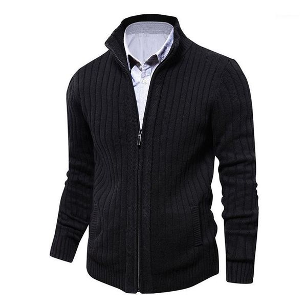 autumn and winter fashion men's sweater slim fit long sleeve t-shirt solid color zipper casual cardigan, White;black
autumn and winter fashion men's sweater slim fit long sleeve t-shirt solid color zipper casual cardigan, White;black
