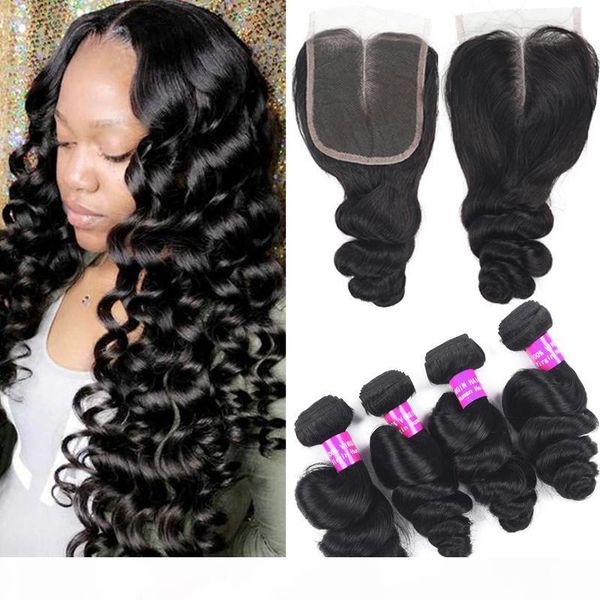 9a malaysian virgin hair weaves 4 bundles with lace closure 4x4 loose deep water wave extensions hair bundles and human hair closures, Black
9a malaysian virgin hair weaves 4 bundles with lace closure 4x4 loose deep water wave extensions hair bundles and human hair closures, Black