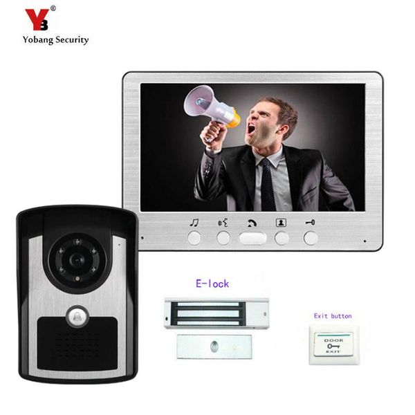 video door phones yobang security hip 7"color phone intercom system wired bell with ir camera hands monitor
video door phones yobang security hip 7"color phone intercom system wired bell with ir camera hands monitor