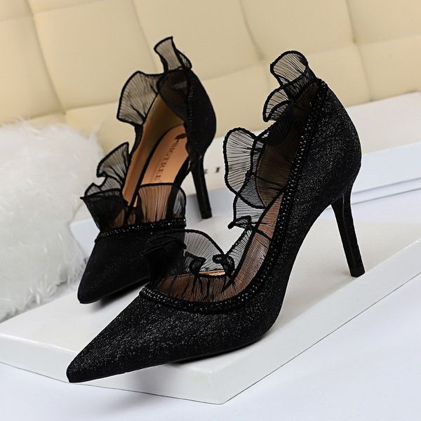 2021 new evening shoes, european and style, were thin, heels, shallow mouth, side print, strass, lace shoes 7k3j, Black
2021 new evening shoes, european and style, were thin, heels, shallow mouth, side print, strass, lace shoes 7k3j, Black