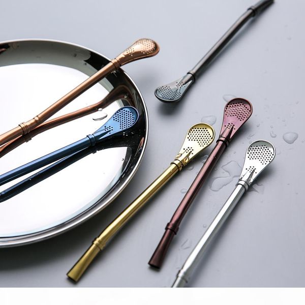 304 stainless steel creative spoon drinking straws bent filter straw drink mate tea bar coffee spoons luxury cultery accessories
304 stainless steel creative spoon drinking straws bent filter straw drink mate tea bar coffee spoons luxury cultery accessories