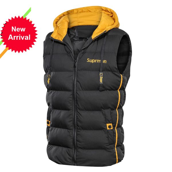 2021 kb new autumn and winter men's coat fashion warm outer wear cotton vest casual sleeveless jacket b489, Black;white
2021 kb new autumn and winter men's coat fashion warm outer wear cotton vest casual sleeveless jacket b489, Black;white