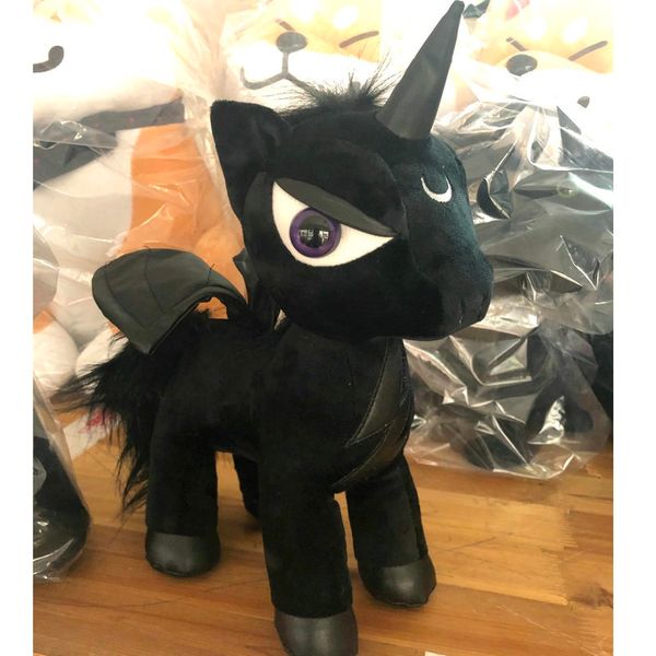 black evil unicorn toy stuffed double head dragon demon wolf horror doll game doll red eye elephant fairy anime doll toys gift q1111
black evil unicorn toy stuffed double head dragon demon wolf horror doll game doll red eye elephant fairy anime doll toys gift q1111