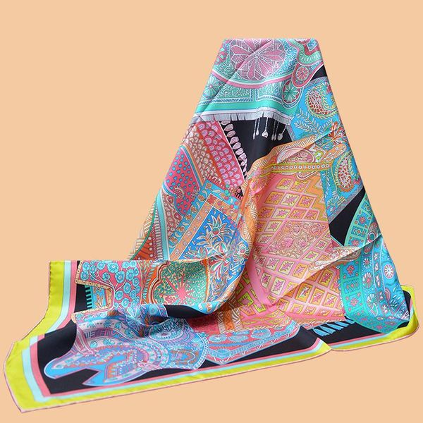 huajun 2 store||the popular "tapis de selle" 90 silk square scarf twill printing, anti-wrinkle, handmade stitching, Blue;gray
huajun 2 store||the popular "tapis de selle" 90 silk square scarf twill printing, anti-wrinkle, handmade stitching, Blue;gray