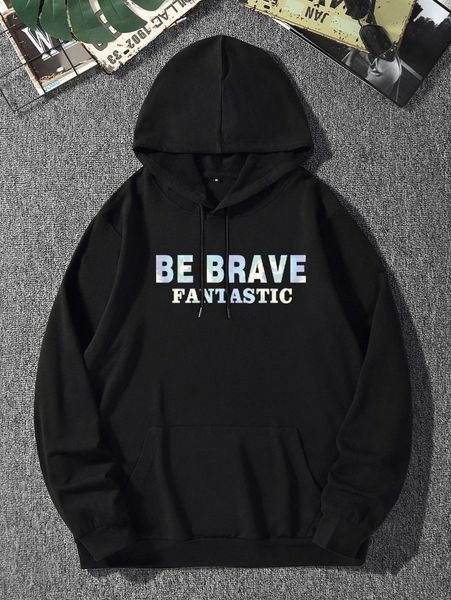 men letter graphic kangaroo pocket drawstring hoodie g2ob#, Black
men letter graphic kangaroo pocket drawstring hoodie g2ob#, Black