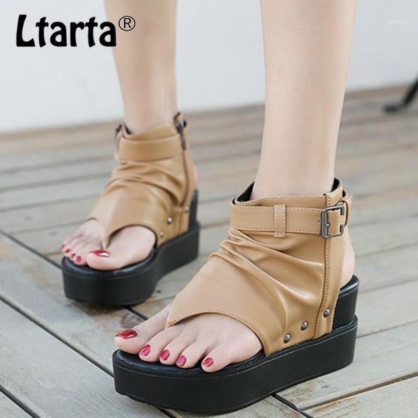 sandals ltarta 2021 spring and summer thick-soled slope heel belt buckle toe cool boots high roman women -992-231, Black
sandals ltarta 2021 spring and summer thick-soled slope heel belt buckle toe cool boots high roman women -992-231, Black