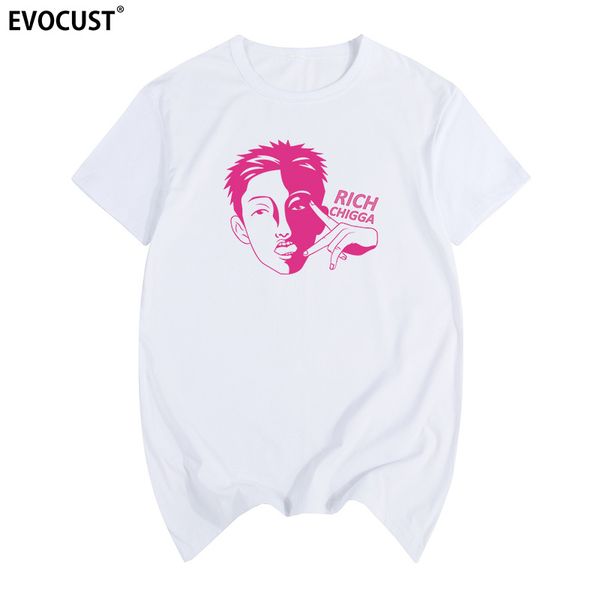 rich chigga hiphop summer print t-shirt cotton men t shirt new women tee fashion sport hooded sweatshirt hoodie