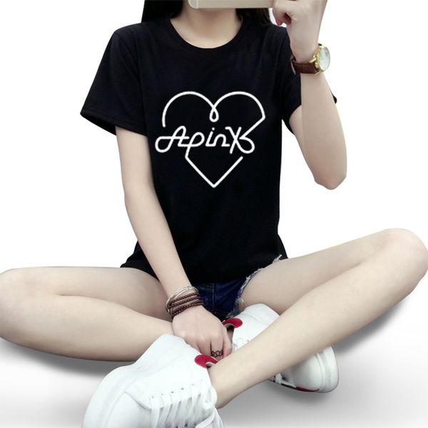 the new short sleeve round t shirt korean version loose student girlfriends printed half sleeves t shirts sport hooded sweatshirt hoodie
the new short sleeve round t shirt korean version loose student girlfriends printed half sleeves t shirts sport hooded sweatshirt hoodie
