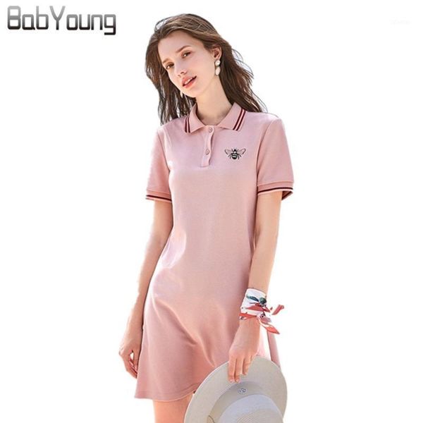 casual dresses babyoung pink dress women cotton short sleeve collar with bee embroidered summer vestidos plus size 3xl1, Black;gray
casual dresses babyoung pink dress women cotton short sleeve collar with bee embroidered summer vestidos plus size 3xl1, Black;gray