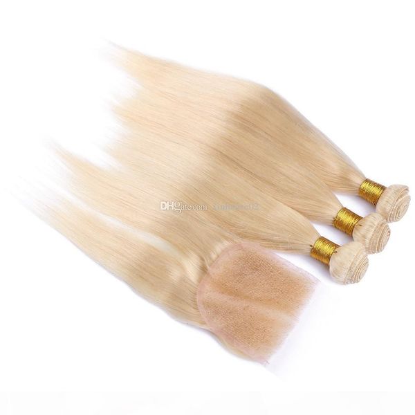 613 blonde virgin hair with closure human hair straight platinum 4pcs blonde virgin hair bundles with lace closure, Black;brown
613 blonde virgin hair with closure human hair straight platinum 4pcs blonde virgin hair bundles with lace closure, Black;brown