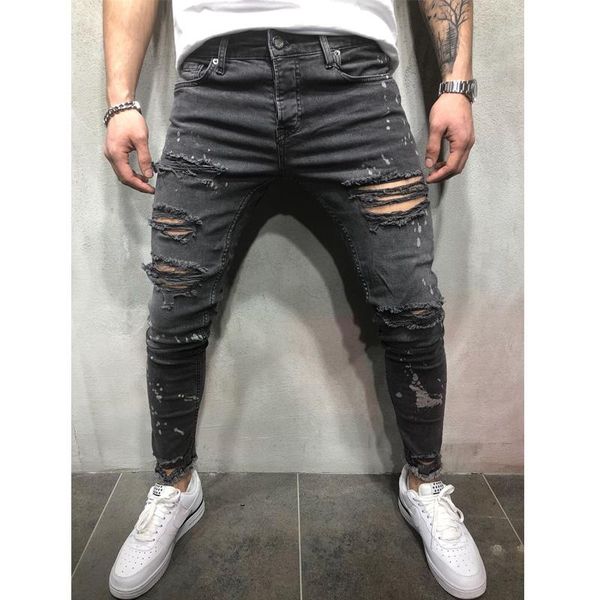 spring new slim fit men jeans summer fashion denim ripped zipper biker skinny jeans hole for man solid color plus size -3xl, Blue
spring new slim fit men jeans summer fashion denim ripped zipper biker skinny jeans hole for man solid color plus size -3xl, Blue