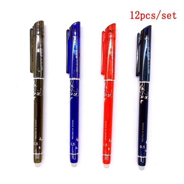 delvtch 12pcs/set erasable pen ink 0.5mm gel pen 4 color avaliable for children's gift office student1
delvtch 12pcs/set erasable pen ink 0.5mm gel pen 4 color avaliable for children's gift office student1