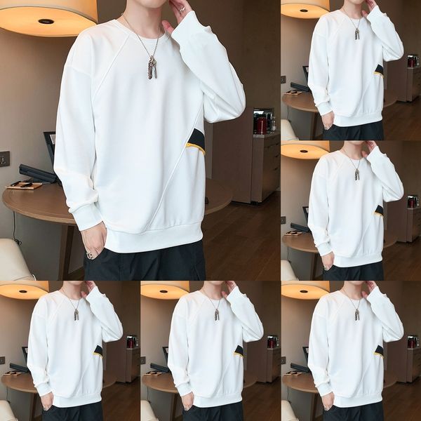 ekse0 men's solid men's loose inside versatile spring korean version trend sweater sweaterclothes autumn students sweater color bo, Black
ekse0 men's solid men's loose inside versatile spring korean version trend sweater sweaterclothes autumn students sweater color bo, Black