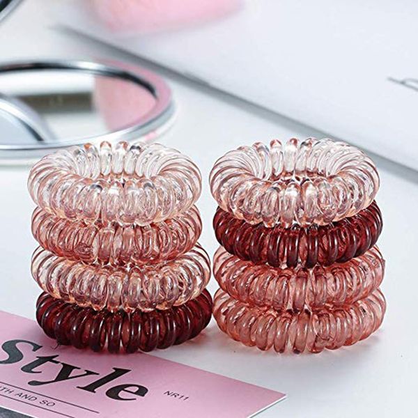 8pcs/lots elastic bands girl accessories plastic rubber band rope spiral shape ties scrunchies hair ring
8pcs/lots elastic bands girl accessories plastic rubber band rope spiral shape ties scrunchies hair ring