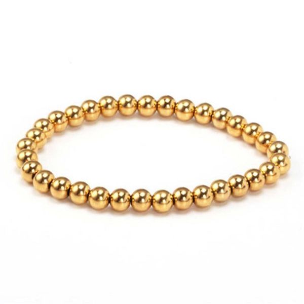 trendy gold color 316l stainless steel beads bracelets female women men bangles jewelry bracelet, Black
trendy gold color 316l stainless steel beads bracelets female women men bangles jewelry bracelet, Black