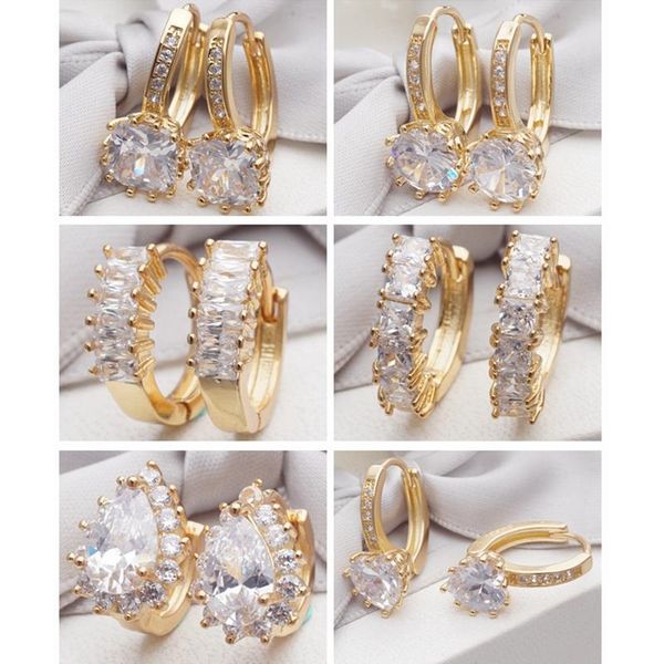 hoop & huggie 16 different styles fashion vintage jewelry gold earring micro pave small round cubic zirconia crystals earrings for womens, Golden;silver
hoop & huggie 16 different styles fashion vintage jewelry gold earring micro pave small round cubic zirconia crystals earrings for womens, Golden;silver