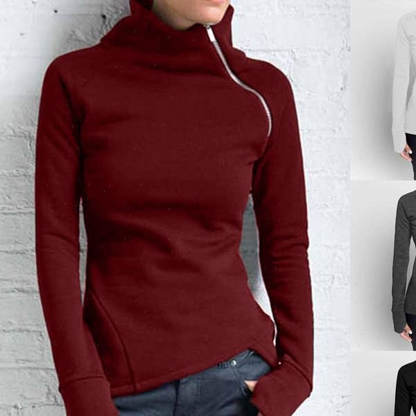 women casual solid blouse long sleeve pullover o neck zipper sweatshirt four colors loose blouses woman 2021 plus size 5xl, White
women casual solid blouse long sleeve pullover o neck zipper sweatshirt four colors loose blouses woman 2021 plus size 5xl, White