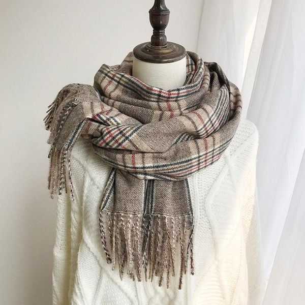 british plaid scarf women autumn winter thick warm long cashmere scarf oversized shawl and wraps blanket scarves my2067, Blue;gray
british plaid scarf women autumn winter thick warm long cashmere scarf oversized shawl and wraps blanket scarves my2067, Blue;gray