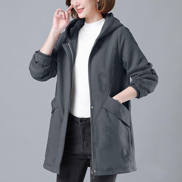 plus size sweater women korean windbreaker autumn winter long trench coat chaqueta mujer plus velvet thick warm parka overcoat, Tan;black
plus size sweater women korean windbreaker autumn winter long trench coat chaqueta mujer plus velvet thick warm parka overcoat, Tan;black
